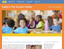 Tablet Screenshot of kathyspreschoolcenter.com